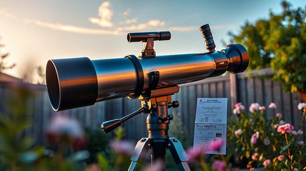 Découvrez le télescope F40040M : idéal pour les débutants !